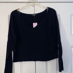 Wild Fable V-Neck Long Sleeve Top size XL NWT